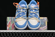 Nike SB Dunk Low Blue and White Sneakers DV0833-113