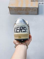 Golden Goose Super-Star Leopard Print Low-Top Sneakers 06JVD385A05