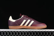 adidas Samba OG ID0477 Burgundy and Cream Sneakers