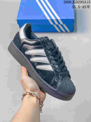 Adidas Superstar Shell-Toe Sneakers in Mixed Colors