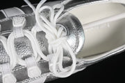 Louis Vuitton Sneakerina Silver Ballet-Inspired Sneakers