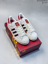 Adidas Superstar Snake-Pattern Low-Top Sneakers JR8036