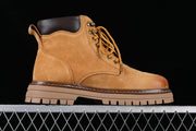 Timberland TB10078 Mid-Top Lace-Up Boots in Wheat