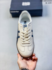 Onitsuka Tiger Tokuten Low-Top Sneakers Cream Navy