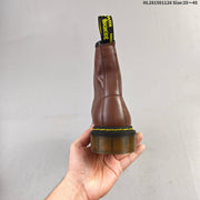 Dr. Martens 1461 Brown Lace-Up Platform Boots