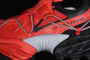 Balenciaga Hike Trail Low-Top Sneakers Red and Black WHIKE6010