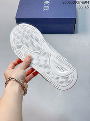 Dior 06GDD374A04 White Low-Top Sneakers