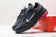 Nike Air Max 270 React Black White Purple Sneakers