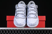 Nike SB Dunk Low “Moon” Sneakers, White and Grey, DD1873-113