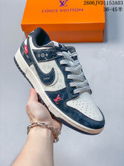 Nike Dunk Low Double Swoosh Low-Top Sneakers