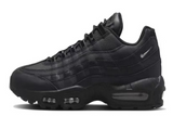 Nike Air Max 95 Black and Silver Sneakers