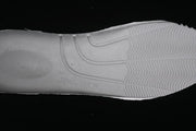 Alexander McQueen White Sneakers with Silver Mirror Heel