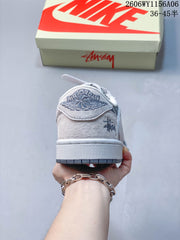 Nike Air Jordan 1 Low OG SP Travis Scott Fragment Blue Sneakers