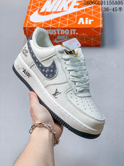 Nike Air Force 1 Low White Grey BV1858-018 Sneakers