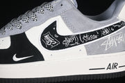 Nike Air Force 1 '07 Low Black White Grey Sneakers SS1979-013