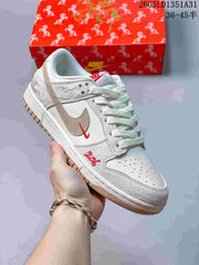 Nike Dunk Low Cloud Horse Embroidered Sneakers