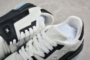 Louis Vuitton Trainer Sneaker Black White