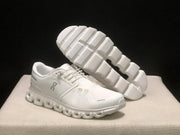 On Cloud 6 White Running Sneakers
