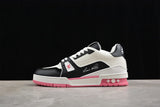 Louis Vuitton LV Trainer Sneaker White Pink