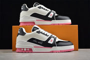 Louis Vuitton LV Trainer Sneaker White Pink