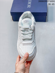 Dior 06GDD374A04 White Low-Top Sneakers