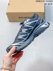 Salomon XT-6 GTX Trail Sneakers in Black and Silver