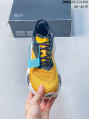 The North Face Hedgehog VECTIV Hiking Shoes, Yellow and Gray