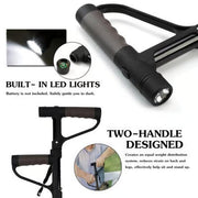 Electronics & Gadgets Aluminum alloy with Led light non-slip foldable walking stick
