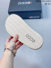 ECCO Two-Strap Slide Sandals Blue 06JJD514A04