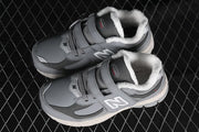 New Balance 2002R Kids Hook-and-Loop Sneakers, Gray