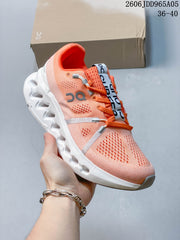 On Cloudsurfer Trail Running Shoes in Coral
