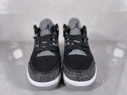 Nike Air Jordan 3 Retro Black Grey Sneakers