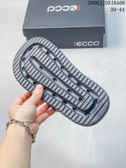 ECCO Men's Gray Adjustable Strap Sandals 06JJD516A06