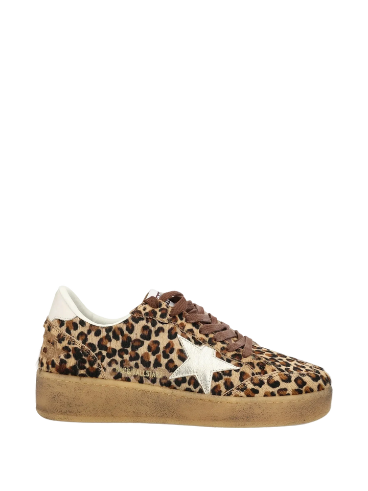 Ballstar Leopard Printed Sneakers