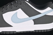 Nike SB Dunk Low White and Armory Blue Sneakers IB3079-100