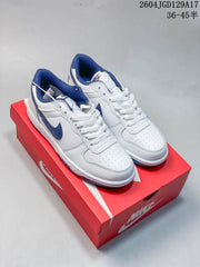 Nike Big Low White Blue Low-Top Sneakers 355152