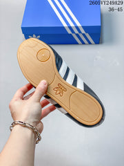adidas Taekwondo Low-Top Sneakers in Black and White