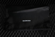 Balenciaga 3XL Split Logo Sneakers in Eggshell, Red and Navy