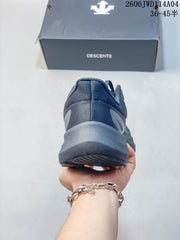 DESCENTE EDGE COURT RETRO Sneakers Gray SP323LSN82