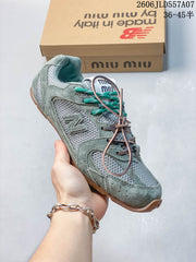 Miu Miu x New Balance 530 SL Sneakers in Sage Green