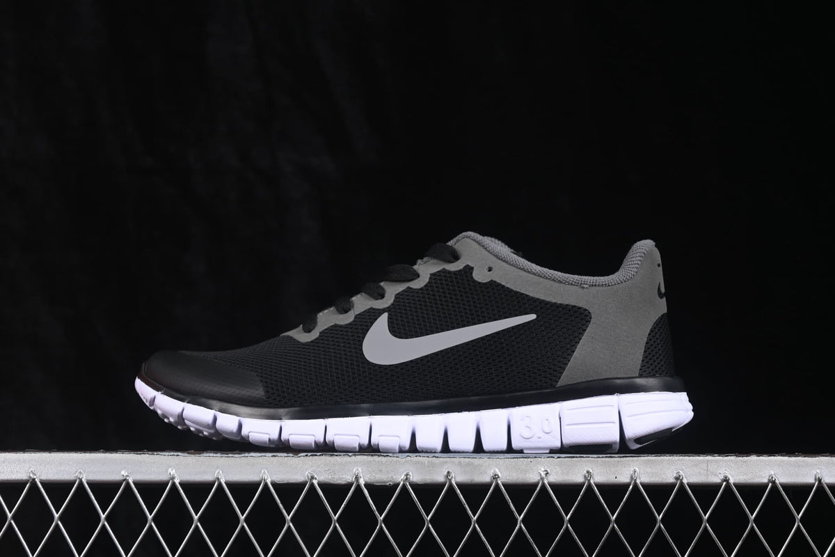 Nike Free 3.0 Sneakers Black Grey White 816568-003