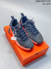 Nike Free Metcon 6 Training Shoes Black and Orange