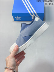 Adidas Originals Superstar 2 X Slip-On Sneakers Blue White KZ7554