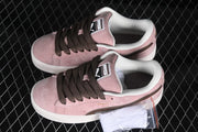Puma Suede XL Pink Brown Sneakers 395205-11