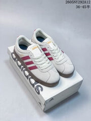 Adidas Neo VL Court Lifestyle 2.0 Sneakers White Burgundy JH5063