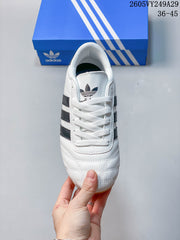 adidas Taekwondo Low-Top Sneakers White Black Gum Sole