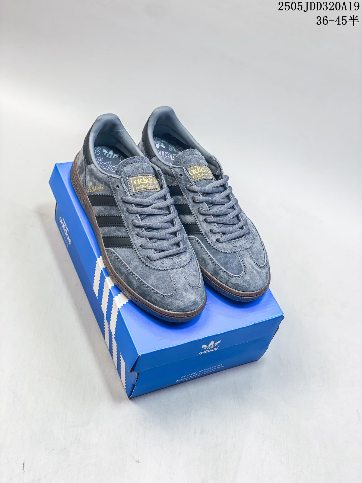 Adidas Gazelle Indoor Sneakers Grey Black Gum DD6603