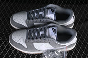 Nike SB Dunk Low White Grey Skate Shoes IB6399-001
