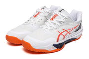 ASICS GEL-RESOLUTION X White Orange Tennis Shoes
