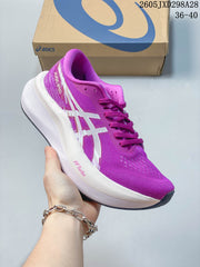 ASICS Magic Speed 4 Running Shoes, Purple/White, 1011B875-101